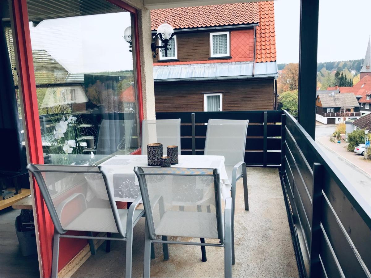 Wohnung An Der Skiwiese - Boxspring - Balkon - 2 Smart Tv - Carport Braunlage Kültér fotó
